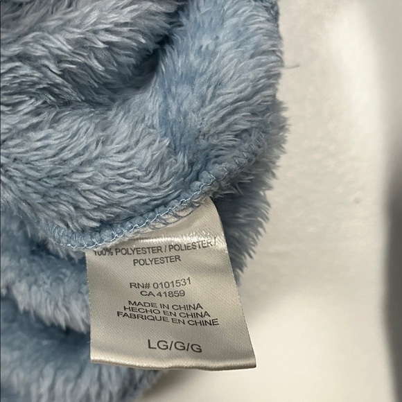 Disney Light Blue Stitch Fleece Top - Picture 8 of 9